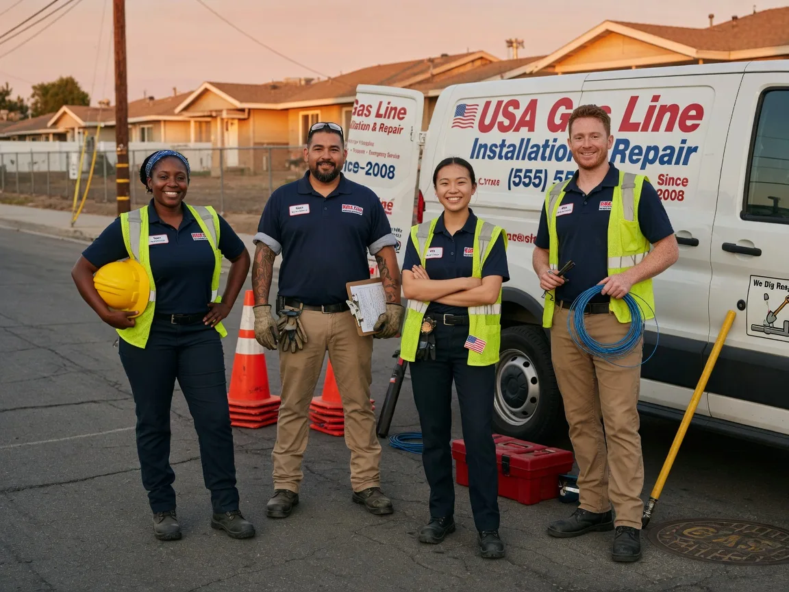 Gas Line Installation company in Chino, CA